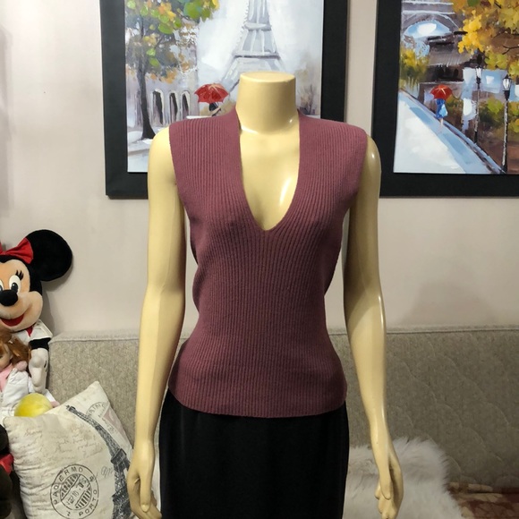 🌺🌺🌺KENNETH COLE NEW YORK TOP SIZE L - Picture 1 of 7